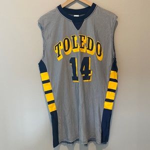University of Toledo Mens Size 46 basketball Jersey